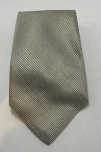 LRL Ralph Lauren classic men's Tie. Gray/silver 3.5” Wide - Picture 1 of 5