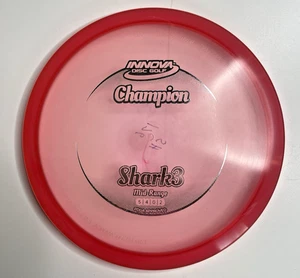 Innova Champion Sharks Disc Golf Mid-Range 5402 Red Flying Disc USA Made 176g - Picture 1 of 3