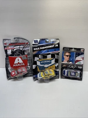 Dale Jr #88 National Guard Hellmans Axalta 1:64 Nascar Authentics NEW Lot Of 3 - Image 1 of 4