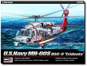 Academy MH-60S HSC-9 "Tridents Model Kit, Navy - Picture 1 of 4