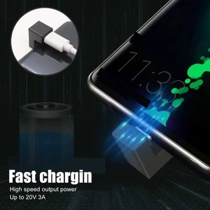 U Shaped Adapter Professional Efficient Supports PD20W Portable 180° Angle Ad CB - Afbeelding 1 van 32