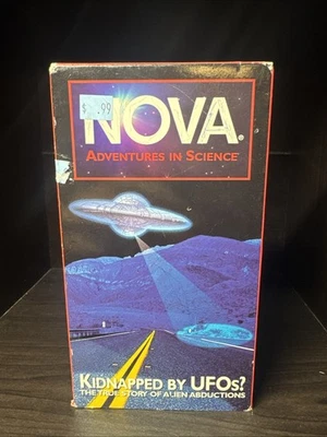 Kidnapped by UFOs? Vintage Aliens (VHS 1996) PBS Nova WGBH Adventures in Science - Image 1 of 4