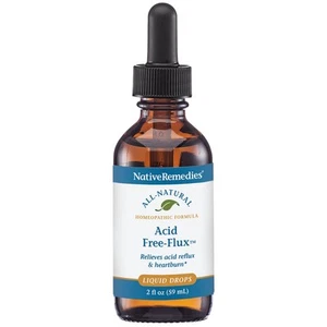 Native Remedies Acid Free-Flux - Relieves Heartburn, Indigestion and Discomfort - Picture 1 of 7