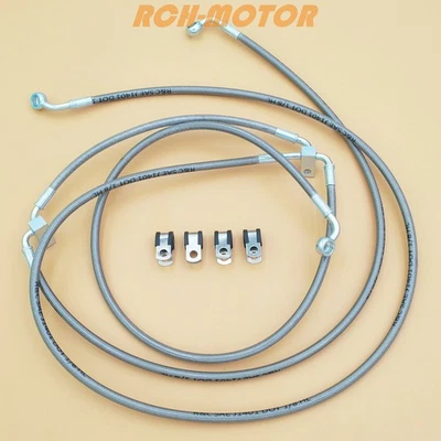 Передний плетеный тормозной шланг для Can-Am Defender HD5 HD8 MAX HD8 2020-2021 - Изображение 1 из 2