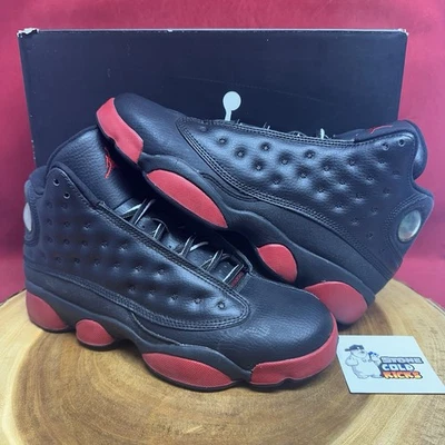 Nike Air Jordan 13 Retro GS Dirty Bred 414574-033 Cherry Flint Playoff Talla 7Y Foto 1 de 4