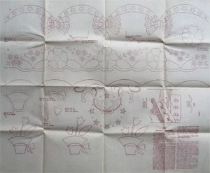 Workbasket Embroidery Transfer Pattern 9500 Pillowcases Nautical Quilt Bedspread - Picture 1 of 5