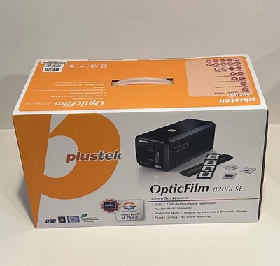 Plustek OpticFilm 7200i 35mm Film Scanner,  7200 dpi,  excellent condition - Image 1 of 4