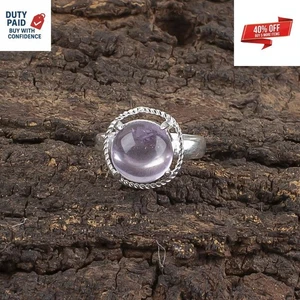 Black Friday Sale Sterling Silver Ametrine Anniversary Band Dainty Ring Jewelry - Picture 1 of 8