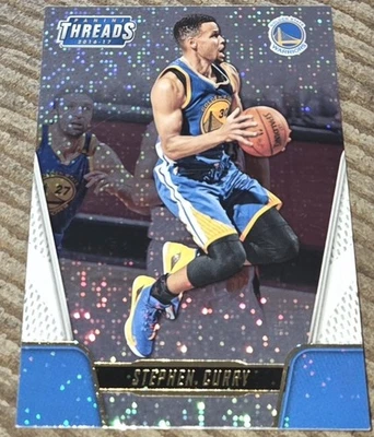 Stephen Curry 2016-17 Panini Threads Century Proof Dazzle Card #70 Warriors  - Image 1 of 2