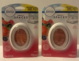 Lot Of 2 -Febreze Small Spaces - Wild Berries - 0.25 fl oz - Picture 1 of 2