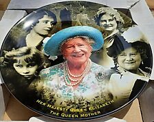 Vintage queens mother ltd edition plate collectable rare 