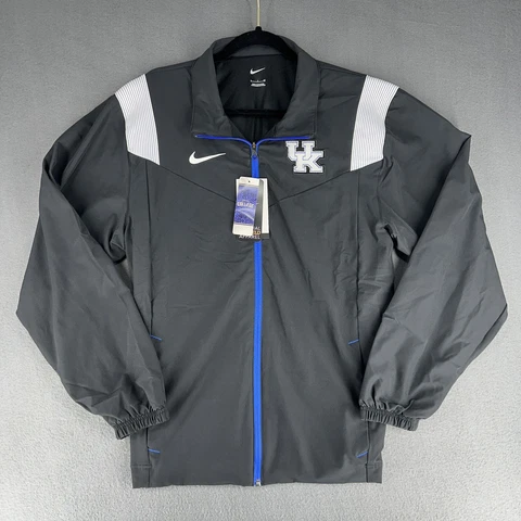Kentucky Wildcats Nike Woven Full-Zip ON-FIELD Football Jacket DN6235-010 Cover