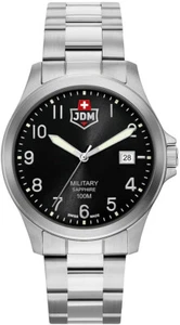 JDM Military JDM-WG001-09 Alpha I black Jacques du Manoir swiss Men's Watch NEW - Picture 1 of 5