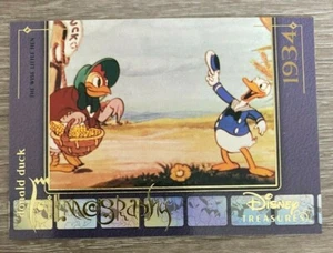 Tarjeta no deportiva 2003 Disney Treasures Filmography DD1 1934 The Wise Little Hen - Imagen 1 de 2