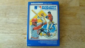 INTELLIVISION MAJOR LEAGUE BASEBALL FCTVO EARLY RELEASE BOXED - Picture 1 of 7