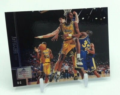 LOT 3 KOBE BRYANT 1997-1998 UPPER DECK #58 2ND YEAR 1998-99 SKYBOX NBA HOOPS #1 - Image 1 of 3