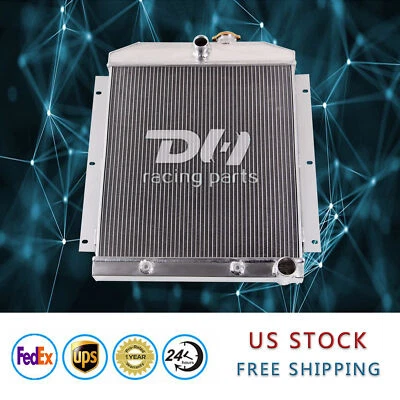 Radiador de 3 filas para camioneta Chevrolet Fleetline 1947-1954 camión Fleetmaster Foto 1 de 4