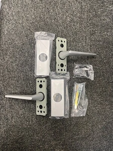 Union J643-94-2-AS Raven Lever Latch Furniture (1 Set) SOLD AS ONE PAIR - Picture 1 of 3