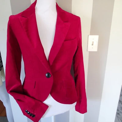 CONTRARIAN NEW YORK  BLAZER JACKET SZ S CORDUROY  HN  - Image 1 of 4