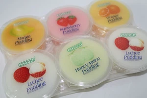 Nata de Coco MIX pudín asiático con trozos de fruta postre 480g muy delicioso - Imagen 1 de 2