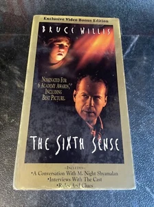 The Sixth Sense (VHS, 2000, Bonus Edition) - Picture 1 of 3