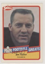 1989 Swell Football Greats Jim Taylor #78 HOF