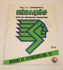 1979-1980 Springfield Indians Ahl Program, December 15, 1979 Vs Voyageurs