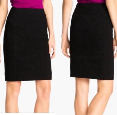 Diane Von Furstenberg New Koto Classic Pencil Skirt Womens Size 8 Zip Pockets - Image 1 of 4