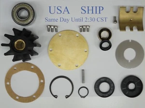 Kit de reparación mayor para Jabsco 777-9001 Bomba de agua de mar Detroit Diesel 8.2 CAT 3208 - Imagen 1 de 3