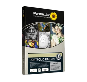 Papel fotográfico de bellas artes Permajet Portfolio Rag 220 A3 25 hojas - 21623 - Imagen 1 de 1