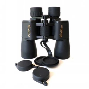 Binoculares y estuche Galileo Astronomical 16x50mm Porro Prism, mate, negro G-1650 - Imagen 1 de 3