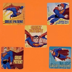 15 Superman Patient - Large Stickers - Rewards - Medical - Picture 1 of 1