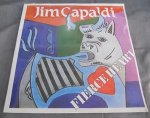 JIM CAPALDI (EX-TRAFFIC) -FIERCE HEART- 1983 MEXICAN LP STILL SEALED CLASSIC ROC - Picture 1 of 2