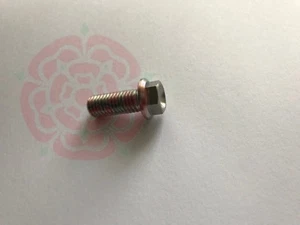 M10 x 25 mm Titanium Hex Head Flange Bolt M10x25 25mm Thread Length DIN 6921 1.5 - Picture 1 of 1