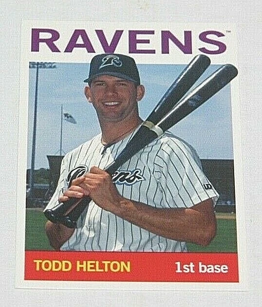 2021 Topps Pro Debut MILB Legends #MILB-14 Todd Helton - HOF - Image 1 of 1
