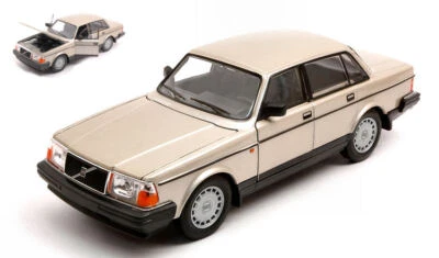 MODELLINO AUTO STATICO DIECAST WELLY VOLVO 240 GL ORO MODELLISMO SCALA 1:24 - Immagine 1 di 2