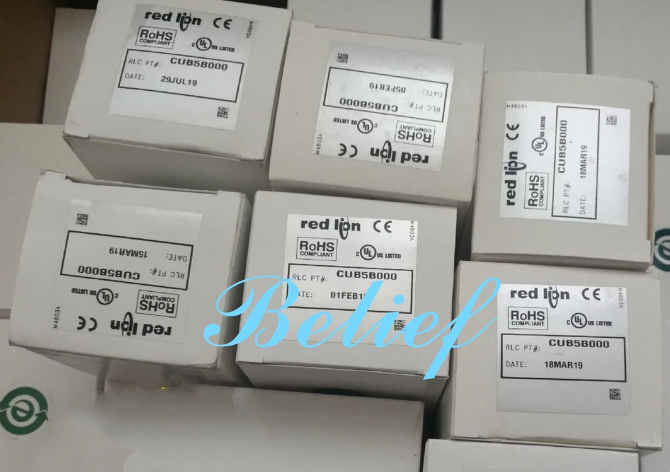 1pc RedLion CUB5B000 Miniature electronic 8-bit dual counter Fast DHL or FedEx - Image 1 of 1