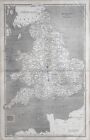 1809 Dated Map England & Wales Warwick Radnor Montgomery Salop Northampton