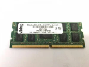 Viking PC2-6400 Compliant 2GB 2RX8 PC2-6400N-555-13-ZZ VR5JR567218FBYB2 - Picture 1 of 1