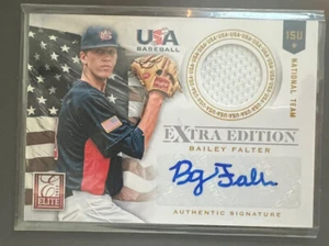 2012 Panini Elite USA BAILEY FALTER AUTO Jersey Patch /99 - Picture 1 of 2