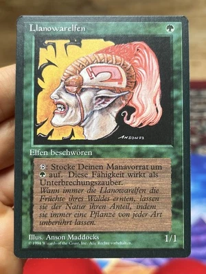 German FBB • Llanowar Elves • Pack Fresh • Mtg (1729) - Image 1 of 4