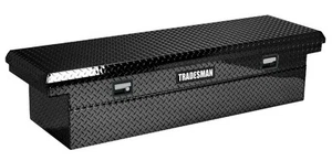 Tradesman Aluminum Economy Cross Bed Low-Profile Truck Tool Box (70in.) - Black - Picture 1 of 4