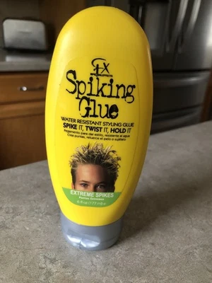 FX Special Effects Spiking Glue Water Resistant Styling Glue Extreme Spikes 6 oz - Image 1 of 2