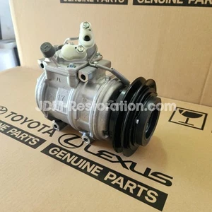 Toyota Landcruiser AC Compressor 88320-60580 FZJ80 FZJ105 1FZ-FE Genuine OEM - Picture 1 of 8