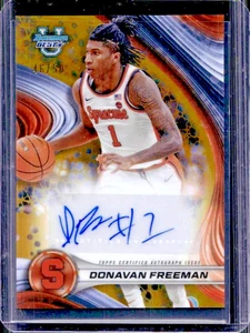 2024-25 Bowman's Best U Donavan Freeman Auto Gold Refractor #46/50 - Picture 1 of 2