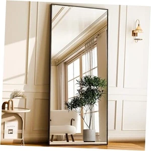 68" x 24" Full Length Mirror - Rectangle Floor Mirrors Aluminum Alloy Frame - Picture 1 of 7