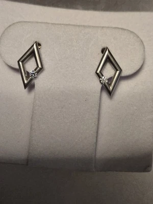 Серьги с натяжными бриллиантами Steven Kretchmer - Изображение 1 из 3