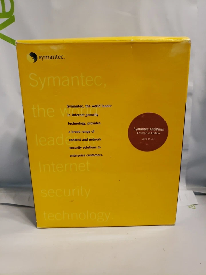 Symantec AntiVirus Enterprise Edition v8.6 - Image 1 of 4