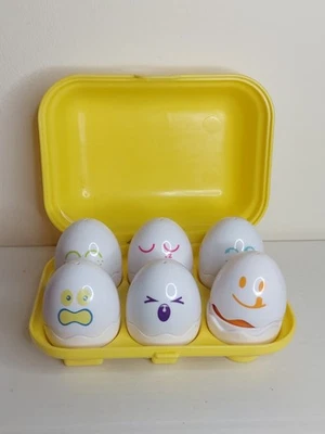 Tomy Hide & Squeek Eggs Vintage 1993 Toy Shape Sorter Box Children's Activity - Image 1 of 4