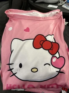 Hello Kitty Pajamas Size L In Pink New Super Comfortable - Picture 1 of 5